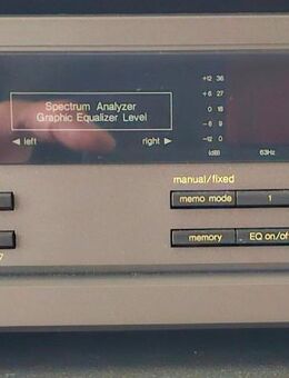 Technics SH-GE70 Graphic-Stereo-Freguenzgangentzerrer. Wie Neu. - Konstanz