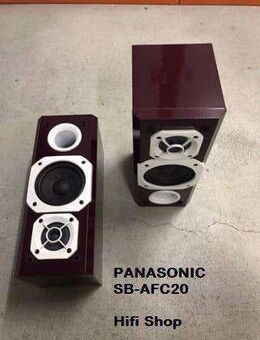 PANASONIC Modell: SB-AFC20 Neu Lackiert in Bordeaux Violett sehr schöne edle Hifi Lautsprecher - Dübendorf
