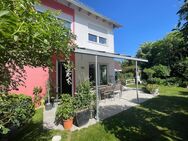 Germering (S8) - Energiesparhaus A+ - ruhige - sonnige - große Doppelhaushälfte - mit Paradiesgarten - PROVISIONSFREI - Germering