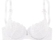 LASCANA Bügel-BH mit transparenter Stickerei-Spitze, Dessous
