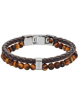 Fossil Armband VINTAGE CASUAL, JF03118040, mit Tigerauge