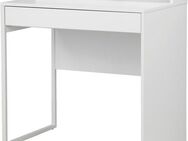 Places of Style Schreibtisch Moid, Computertisch in modernem Design, Breite 80 cm, mit Schublade, Kabeldurchlass & Metallkufe