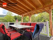 Unverbaubare Lage mit Traumblick - Einfamilienhaus mit Einliegerwohnung und beheiztem Wintergarten - Hohenpeißenberg
