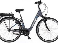 FISCHER Fahrrad E-Bike Cityrad CITA ECU 1401 44, 7 Gang Shimano Nexus Schaltwerk, Nabenschaltung, Frontmotor, 522 Wh, (mit Rahmenschloss), Pedelec, Elektrofahrrad für Damen u. Herren