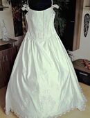 Brautkleid Gr.52 von Miss Kelly mit Kathedralschleppe in 30655