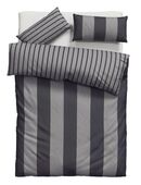 Home affaire Bettwäsche Sari, Linon, 2 teilig, in verschiedenen Qualitäten, maritime Bettwäsche mit Streifen in 00000