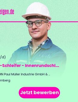 CNC-Schleifer (m/w/d) - Innenrundschleifen - Nürnberg