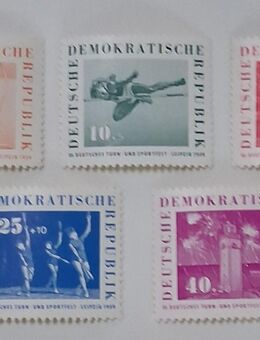 DDR 1959 Leipziger Sportfest komplett postfrisch - Görlitz