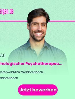 Psychologischer Psychotherapeut (w/m/d) - Waldbreitbach