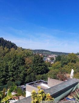 Terrassenwohnung mit großer Terrasse und tollem unverbaubarem Ausblick - Gernsbach