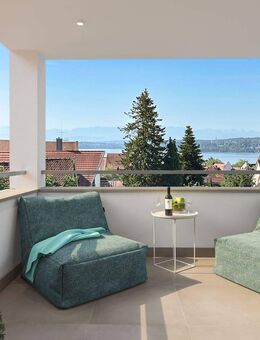 3-Zimmer-Neubauwohnung im Herzen von Überlingen mit Seeblick! - Überlingen
