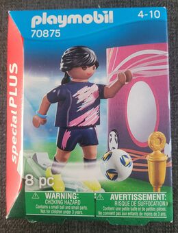 Fußballerin mit Torwand. Playmobil 70875. OVP. NEU - Völklingen Zentrum
