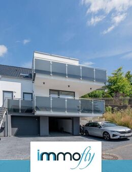 Architektur trifft Achtsamkeit: Stilvolle Etagenwohnung mit Bergblick, Terrasse & grüner Technik - Bergisch Gladbach
