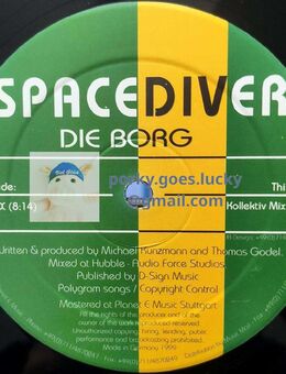 Spacediver – Die Borg 1999 12" Vinyl Progressive Trance - München Bogenhausen