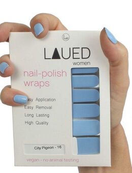 Vargu Nageldesign Zubehör solid blue, aus zertifizierter Produktion (SGS / SEDEX) und Material (FSC)