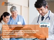 Oberarzt Psychiatrie/Psychotherapie mit Schwerpunkt Gerontopsychiatrie oder Akutpsychiatrie (m/w/d) - Gelsenkirchen