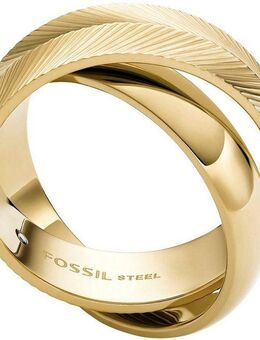 Fossil Fingerring Schmuck Geschenk Edelstahl Ring HARLOW