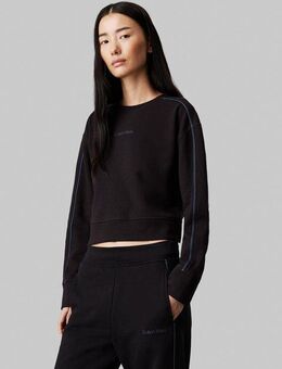 Calvin Klein Underwear Sweatshirt CREW PULLOVER mit Kontraststreifen