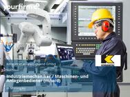 Industriemechaniker / Maschinen- und Anlagenbediener (m/w/d) - Mistelgau