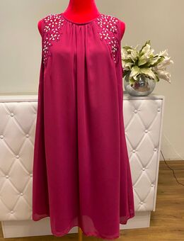 Elegante Fucsia pink Kleid mit Paillette - Dresden