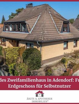 Maximale Flexibilität für Familien in ruhiger, zentraler Lage von Adendorf: 1-2 Familienhaus mit sonnigem Grundstück - Adendorf