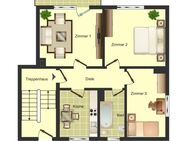 3-Zimmer-EG-Wohnung in der Stadtmitte, mit neuem Badezimmer (Dusche) - Bergkamen