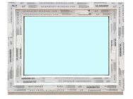 Kunststofffenster, Fenster auf Lager abholbar 90x70 cm Drehkipp 3-fach Verglasung - Essen