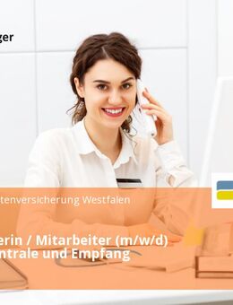 Mitarbeiterin / Mitarbeiter (m/w/d) Telefonzentrale und Empfang - Münster