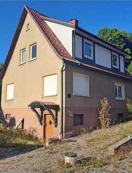 2 Häuser zum Preis von einem: Teilsanierte Einfamilienhäuser mit Platz zur Entfaltung in der Natur - Oberschönau