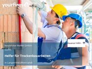 Helfer für Trockenbauarbeiten - Langenfeld (Rheinland)