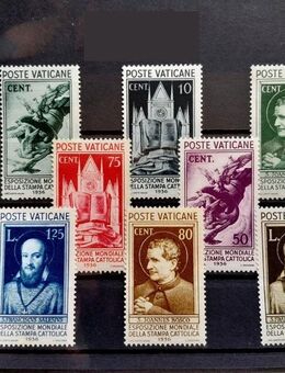 VATIKAN- Briefmarken - Postfrische Briefmarken - Nr. 51-58 kompletter Satz  von 1936 zu verkaufen. - Bremen