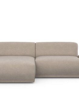 TRENDMANUFAKTUR Ecksofa Braga, mit hochwertigem Kaltschaum, L-Form, in Cord erhältlich, modernes Sofa, Couch mit hohem Sitzkomfort, 275/72/160 cm (B/H/T)