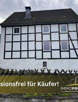 Handwerkerhaus mit Potenzial und Garten in Altenrüthen - viel Platz für Ihre Ideen (Provisionsfrei) - Rüthen