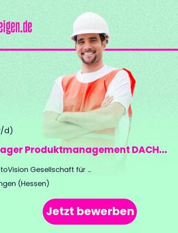 Manager Produktmanagement DACH (m/w/d) - Langen (Hessen)