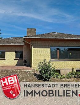 Grasberg / Idyllischer Bungalow im Grünen mit Garage - Grasberg