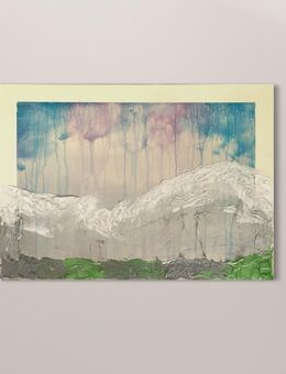 Originales Acrylbild „Bergstille“ 50 x 70cm auf Leinwand - München Schwabing-Freimann