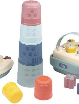 Smoby Spielcenter Little Smoby Motorikspielzeug-Set, Made in Europe