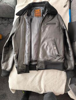 Schott NYC Lederjacke LC1380 Schwarz, herausnehmbares Innenfutter - Potsdam