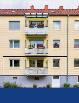 Schön geschnittene 4-Zimmer-Paterre-Wohnung mit Balkon - Rendite o - Bremen