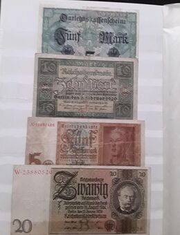 Banknoten der Vergangenheit weltweite Sammlung - Duisburg