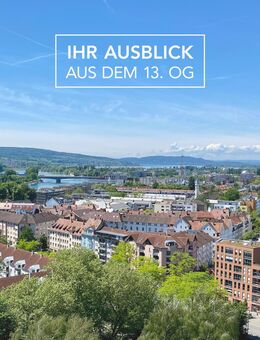 Wohnen mit Seeblick: modernes 2-Zi-Loftapartment mit Westbalkon - 134 - Konstanz