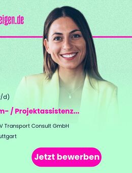 Team- / Projektassistenz (m/w/d) - Stuttgart