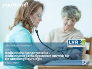 Medizinische Fachangestellte / Medizinischer Fachangestellter (m/w/d) für die Abteilung Neurologie - Düsseldorf