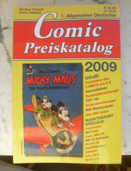 Allgemeiner Deutscher Comic Preiskatalog 2009 2006 2003 2002 1990 Peter Skodzik / Norbert Hethke 5 Kataloge zus. 12,- - Flensburg