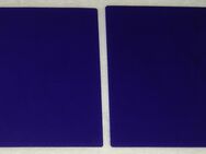 0123 Zwei blaue Scheiben für Halogen-PAR 150 x 190 x 3mm  0123 - Lüdenscheid
