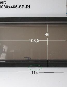 Hobby Wohnwagenfenster Parapress gebraucht ca 108 x 46,5 bzw 114 x 59 PPRG-RX (zB 545 BJ 85) Sonderpreis Risse Innenscheibe - Schotten Zentrum