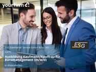 Ausbildung Kaufmann/Kauffrau für Büromanagement (m/w/d) - Rheinstetten