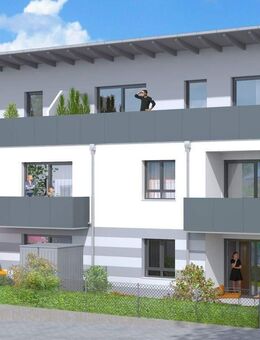 Kompakte 4-Zimmer-Wohnung mit 2 Süd-Balkonen, Citynah! Lift! Barrierefrei! Tiefgarage! - Neumarkt (Oberpfalz)