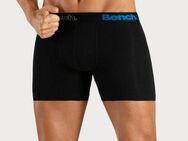Bench. Langer Boxer Boxershorts für Herren (Packung, 4-St) Unterhosen mit Logoschriftzug im Bund