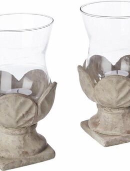Home affaire Windlicht Antik-Windlicht (Set, 2 St)